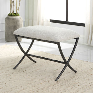 Brisby Small Bench - durable bench with modern style | Image 1 | InSTYLE Home & Rugs