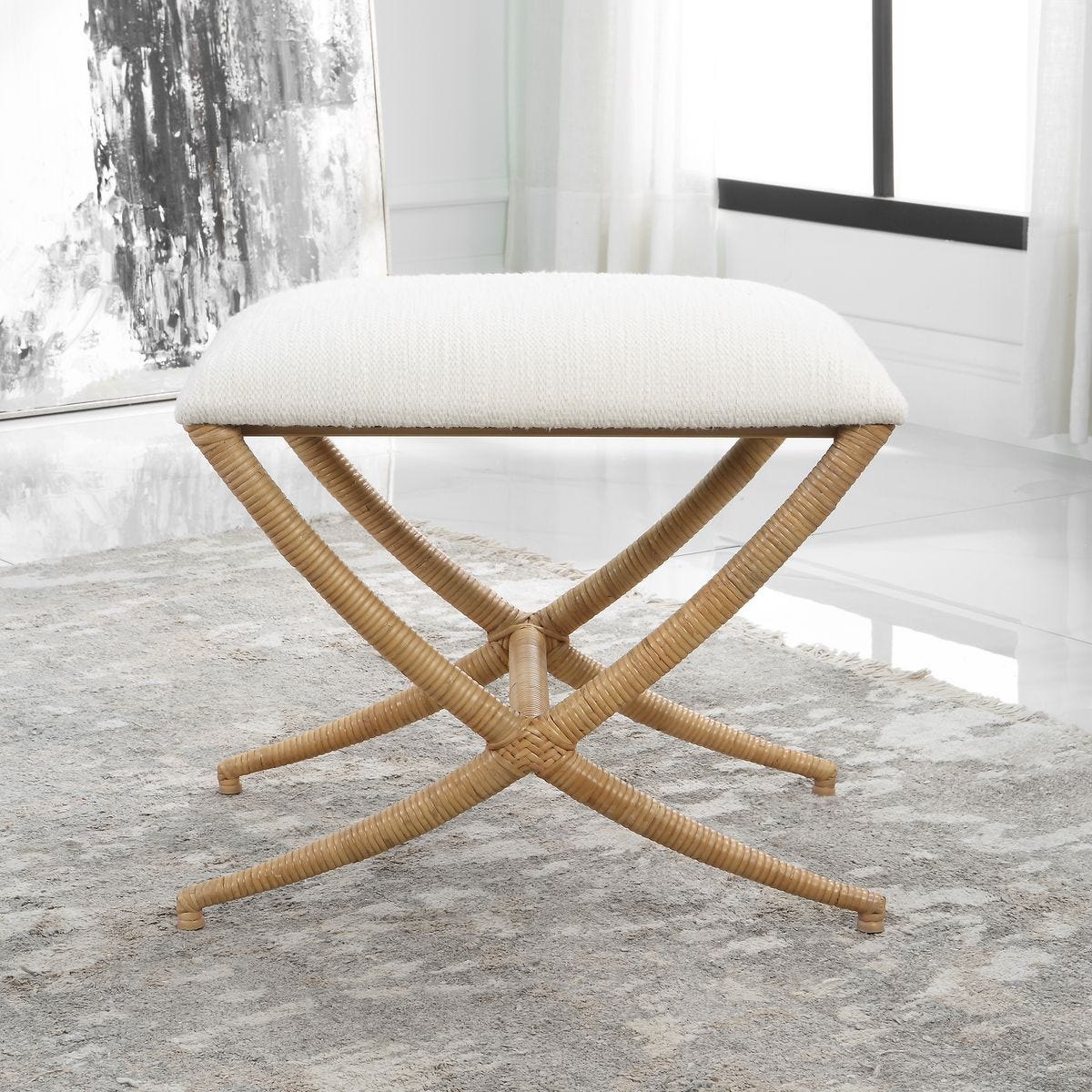 Expedition Small Bench - stylish bench for any space | Image 5 | InSTYLE Home & Rugs