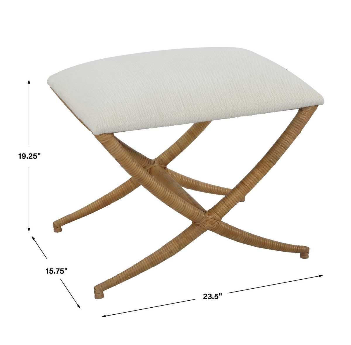 Expedition Small Bench - stylish bench for any space | Image 6 | InSTYLE Home & Rugs