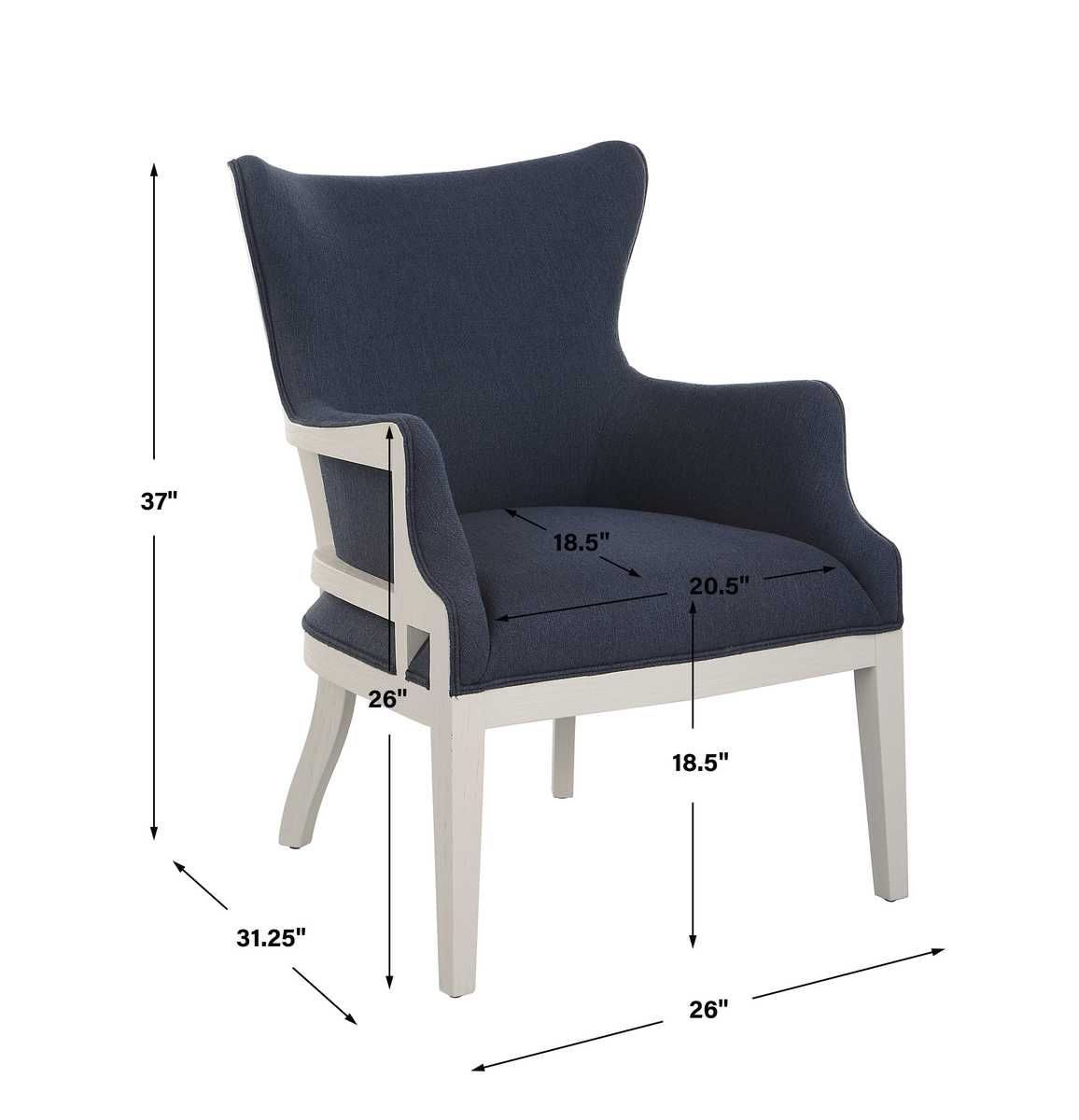 Gordonston Accent Chair - compact accent chair for adding personality to any room | Image 9 | InSTYLE Home & Rugs