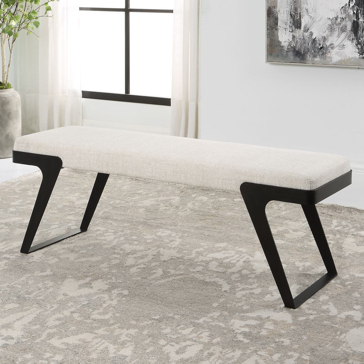 Hover Bench - stylish bench for any space | Image 1 | InSTYLE Home & Rugs