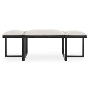 Triple Cloud Bench - stylish bench for any space | Image 2 | InSTYLE Home & Rugs