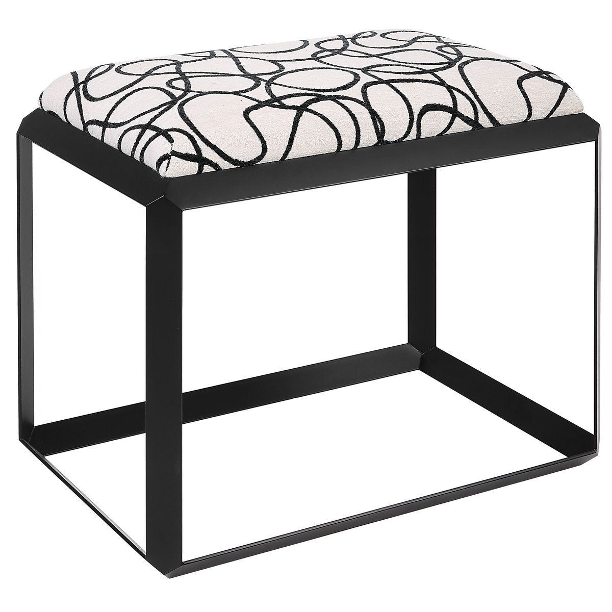 Curls Small Bench - perfect for entryways or patios | Image 3 | InSTYLE Home & Rugs