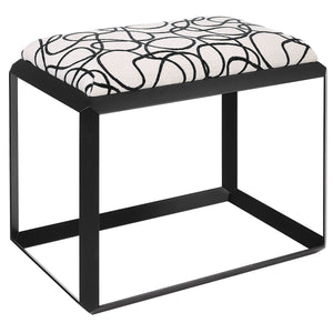 Curls Small Bench - perfect for entryways or patios | Image 3 | InSTYLE Home & Rugs