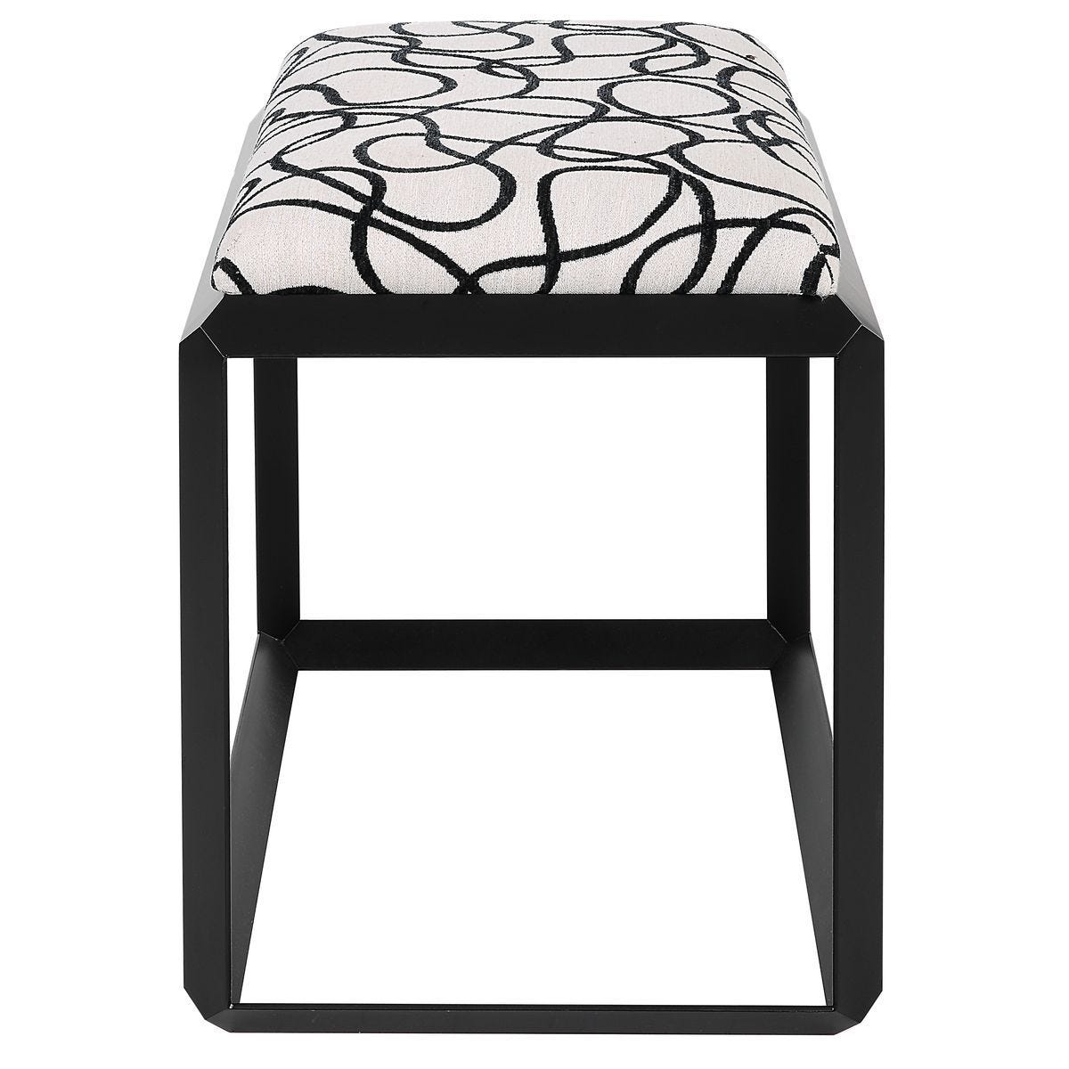 Curls Small Bench - perfect for entryways or patios | Image 4 | InSTYLE Home & Rugs