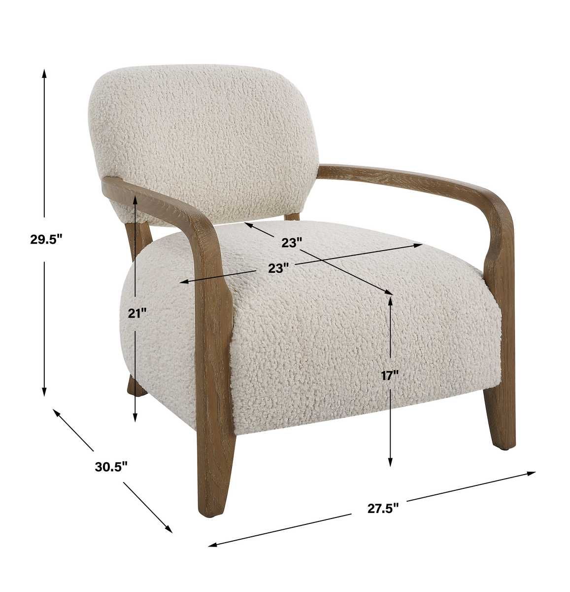 Telluride Accent Chair - modern accent chair with comfortable cushioning and sleek design | Image 9 | InSTYLE Home & Rugs