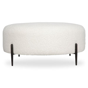 Arles Large Ottoman, Black - comfortable ottoman for any room | Image 2 | InSTYLE Home & Rugs