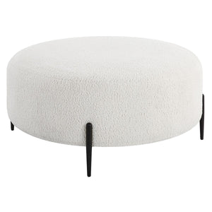 Arles Large Ottoman, Black - comfortable ottoman for any room | Image 5 | InSTYLE Home & Rugs
