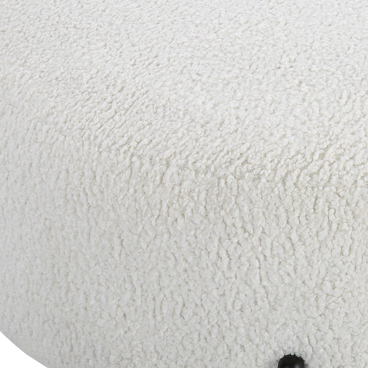 Arles Large Ottoman, Black - comfortable ottoman for any room | Image 6 | InSTYLE Home & Rugs