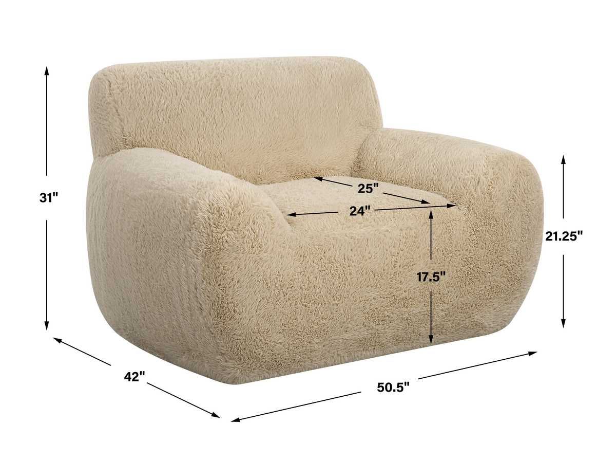 Abide Accent Chair - compact accent chair for adding personality to any room | Image 8 | InSTYLE Home & Rugs