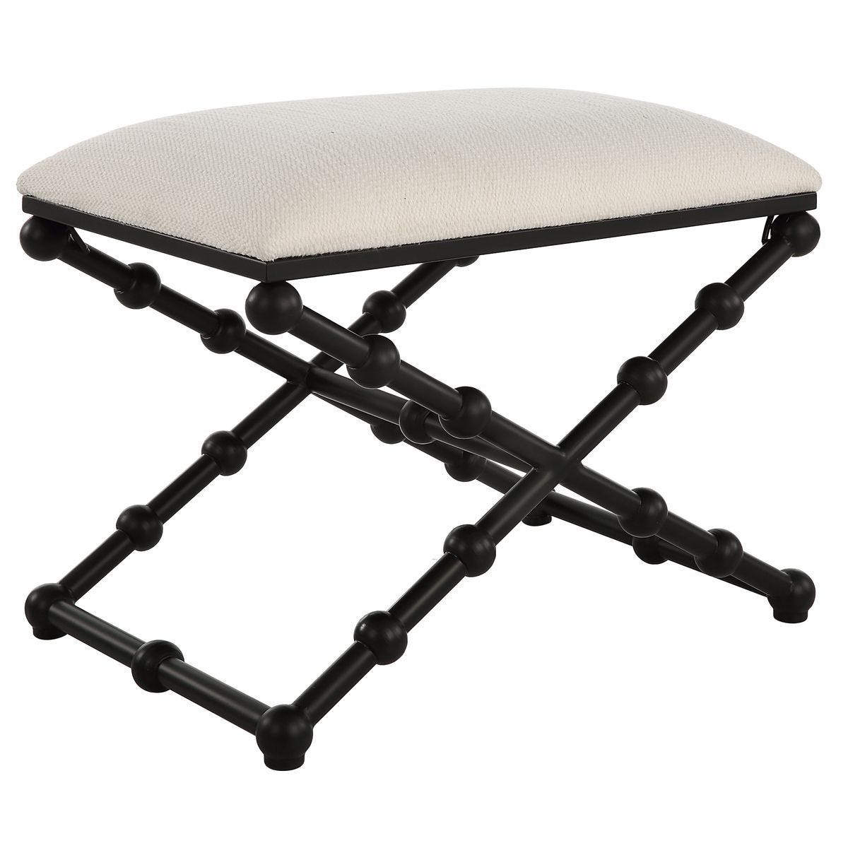 Iron Drops Small Bench - stylish bench for any space | Image 4 | InSTYLE Home & Rugs