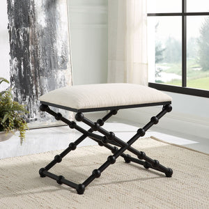 Iron Drops Small Bench - stylish bench for any space | Image 1 | InSTYLE Home & Rugs