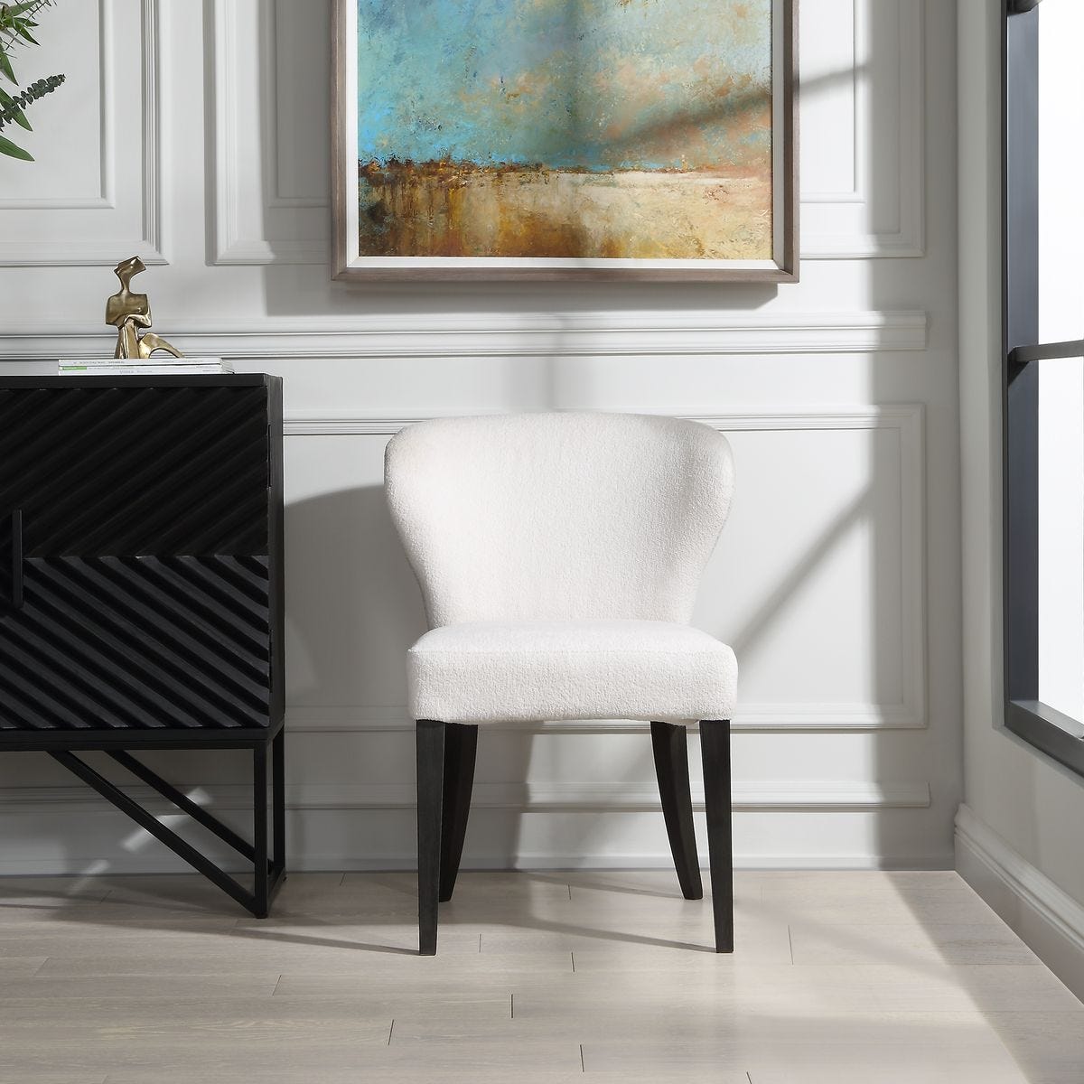 Whisper Dining Chair, 2 Per Box, Priced Each - comfortable dining experience | Image 1 | InSTYLE Home & Rugs