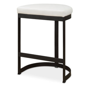 Ivanna Counter Stool, Black - ergonomic design for comfort | Image 2 | InSTYLE Home & Rugs