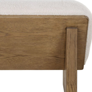 Wedged Bench - durable bench with modern style | Image 7 | InSTYLE Home & Rugs