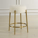 Arles Counter Stool, Brass