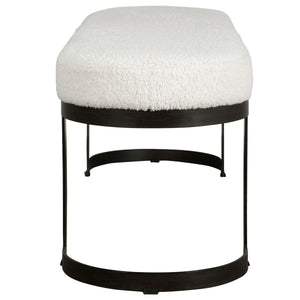 Infinity Bench, Black - stylish bench for any space | Image 5 | InSTYLE Home & Rugs