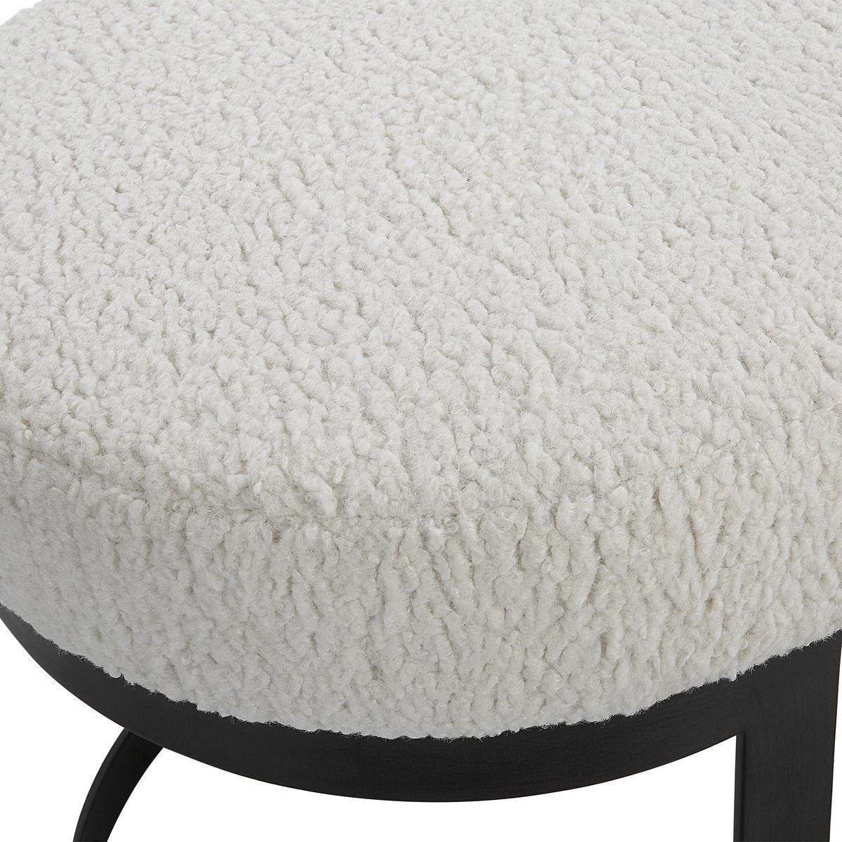 Infinity Bench, Black - stylish bench for any space | Image 6 | InSTYLE Home & Rugs