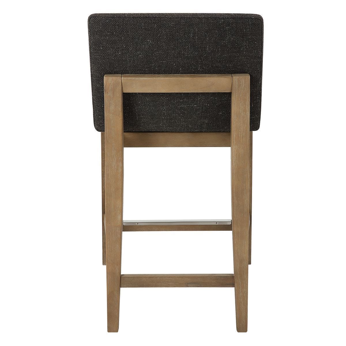Klemens Counter Stool, Chocolate - ergonomic design for comfort | Image 6 | InSTYLE Home & Rugs