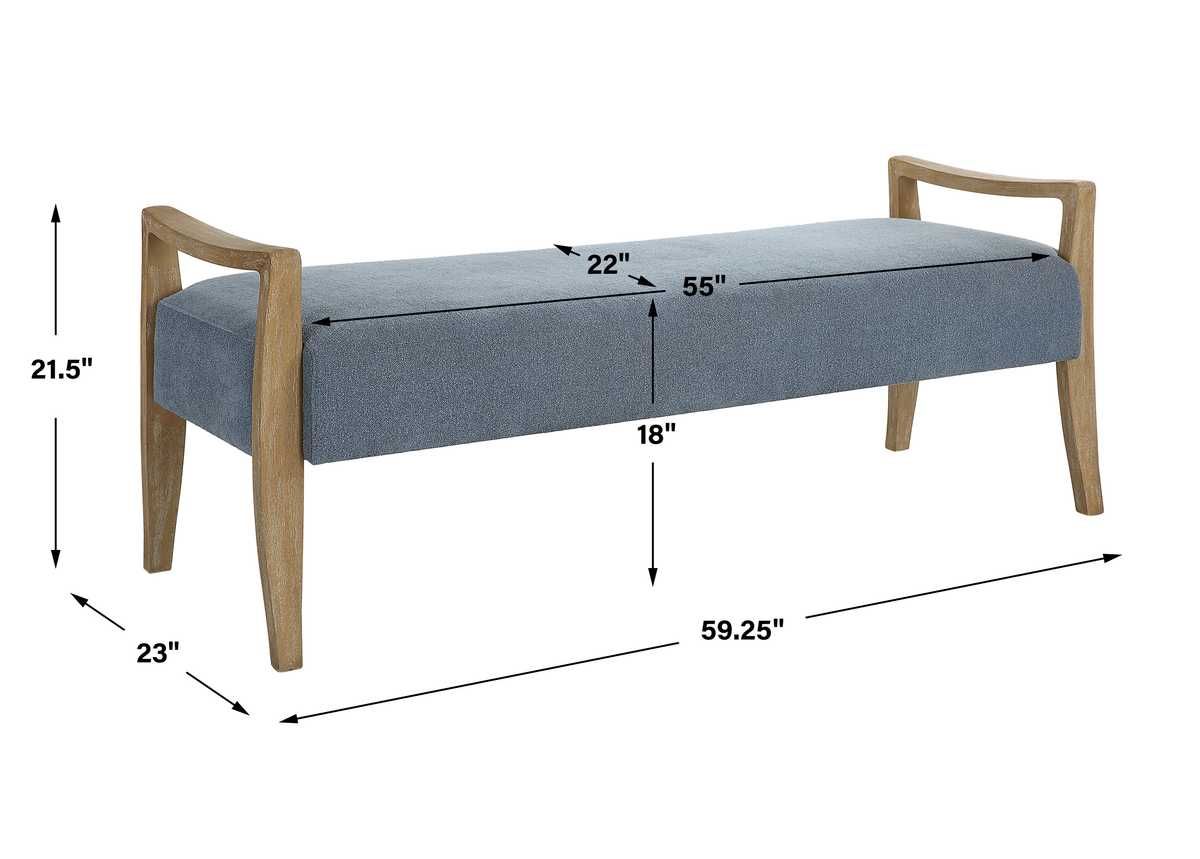 Daylight Bench - perfect for entryways or patios | Image 7 | InSTYLE Home & Rugs