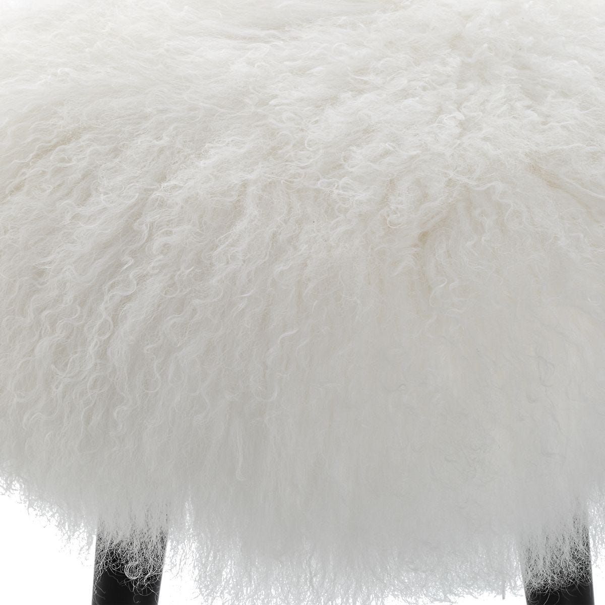 Wooly Accent Stool - available in various heights | Image 5 | InSTYLE Home & Rugs