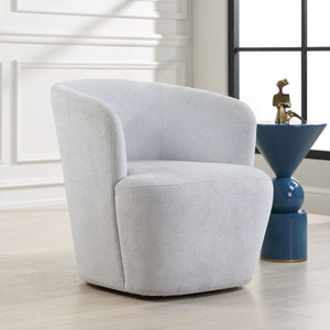 Mist Swivel Chair - durable construction for long-lasting use | Image 3 | InSTYLE Home & Rugs