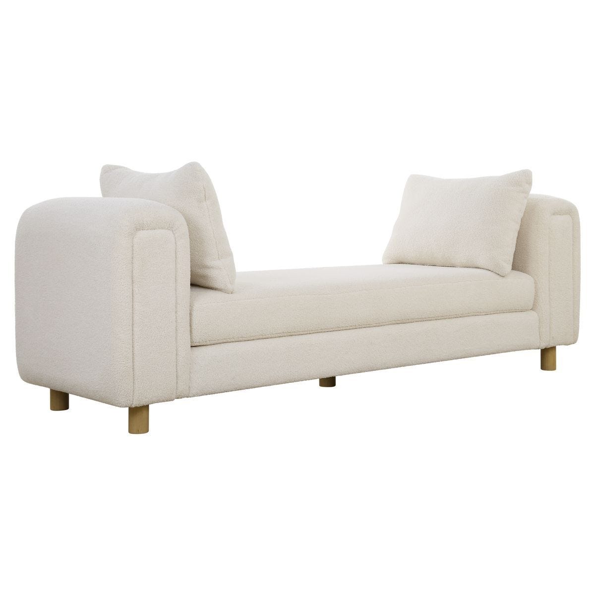 Repose Oversized Bench - perfect for entryways or patios | Image 4 | InSTYLE Home & Rugs