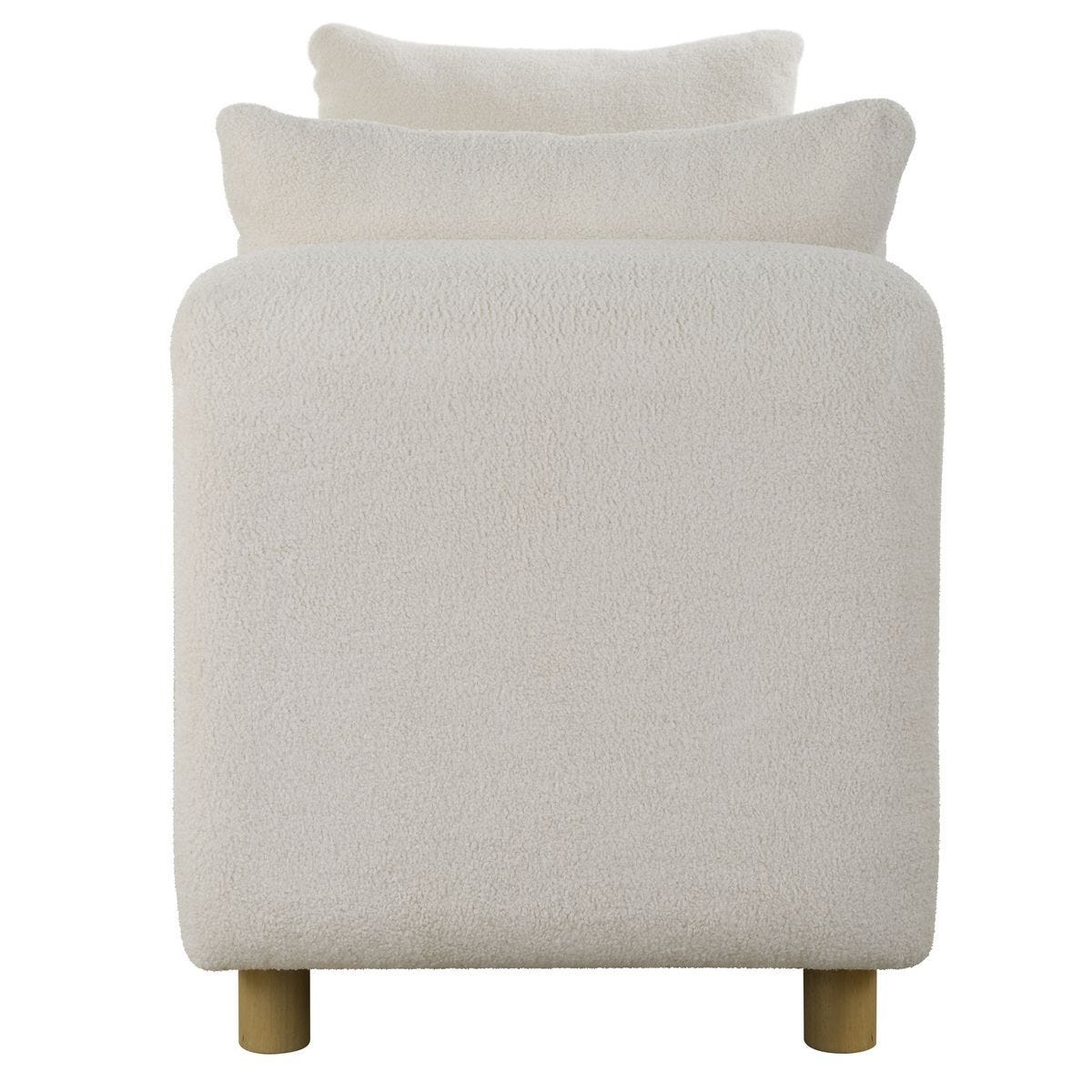 Repose Oversized Bench - perfect for entryways or patios | Image 5 | InSTYLE Home & Rugs