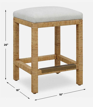 Muriel Counter Stool - perfect for modern counters | Image 7 | InSTYLE Home & Rugs