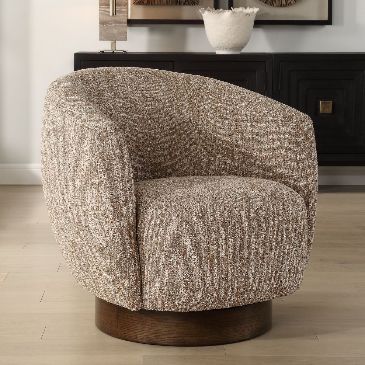 Dunes Swivel Chair - comfortable seating for dining and office spaces | Image 3 | InSTYLE Home & Rugs