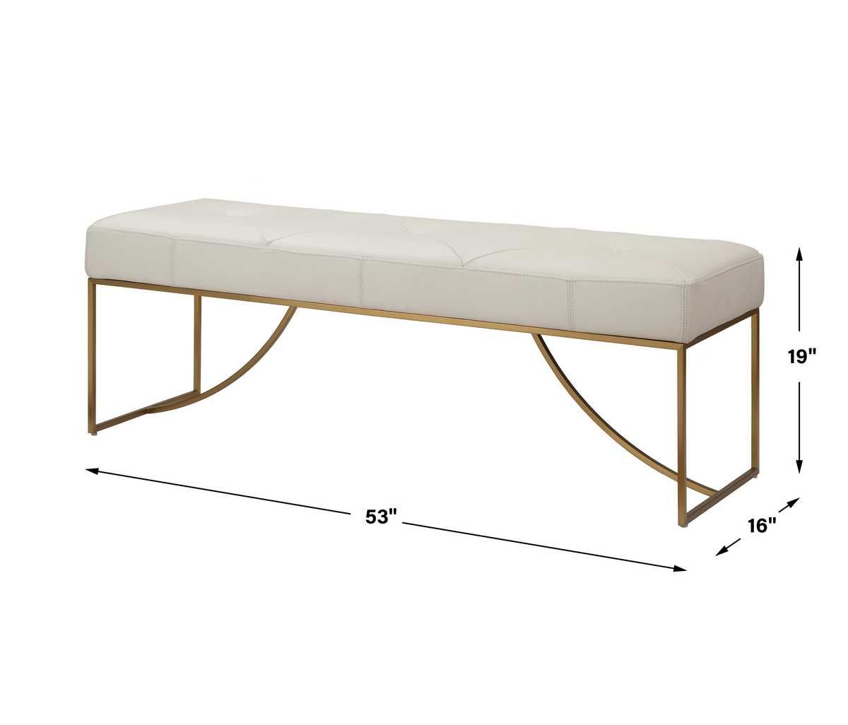 Swale Bench - perfect for entryways or patios | Image 7 | InSTYLE Home & Rugs