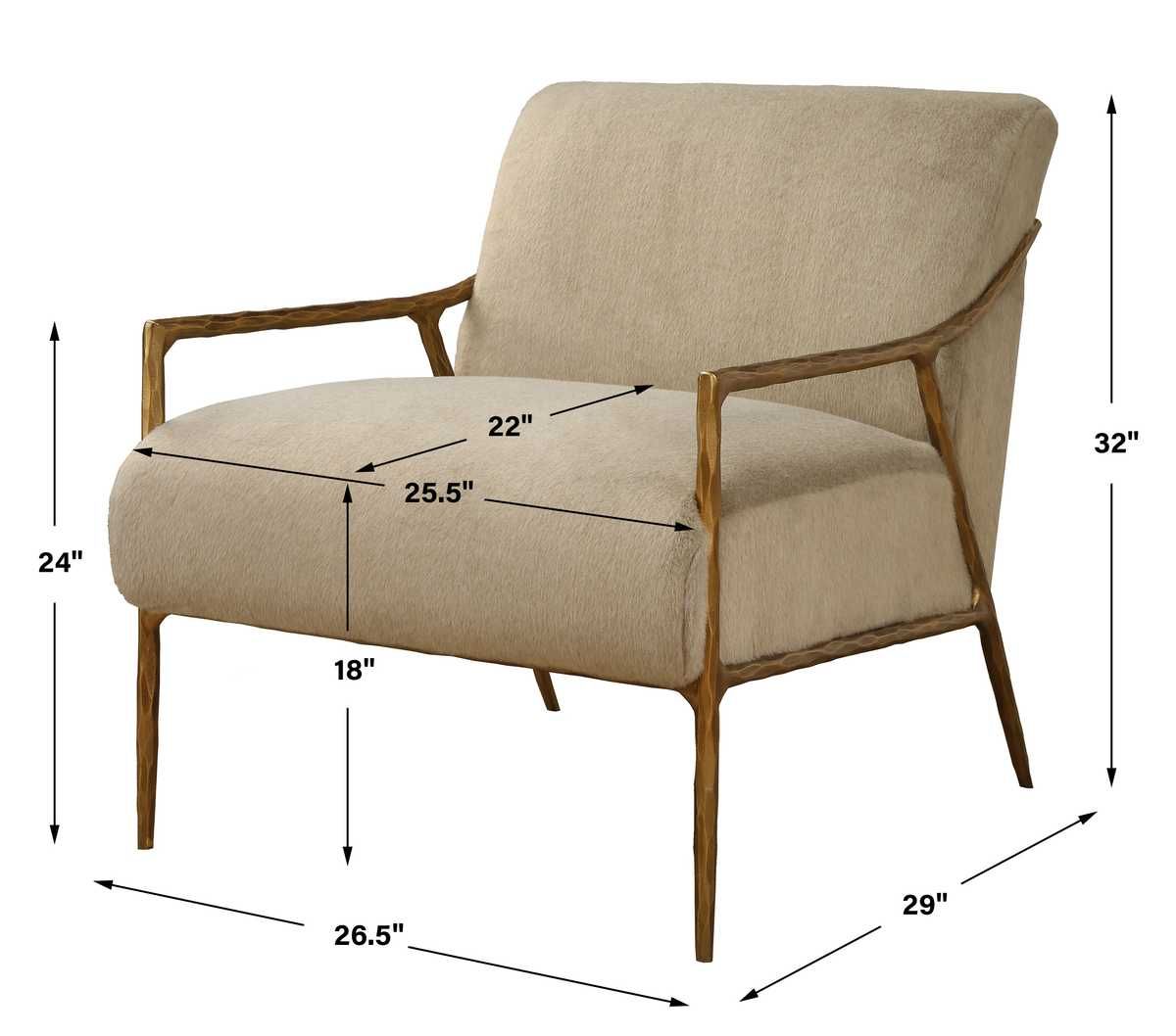 Kashmir Accent Chair - modern accent chair with comfortable cushioning and sleek design | Image 11 | InSTYLE Home & Rugs