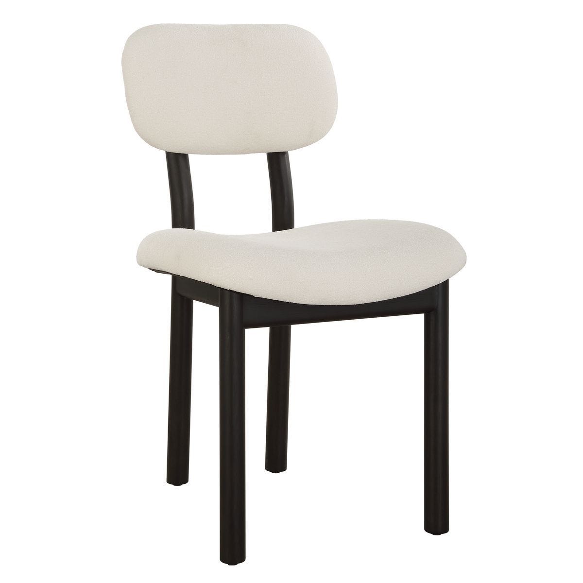 Sculpt Dining Chair, White, 2 Per Box, Priced Each - elegant seating for dining areas | Image 4 | InSTYLE Home & Rugs