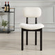 Sculpt Dining Chair, White, 2 Per Box, Priced Each