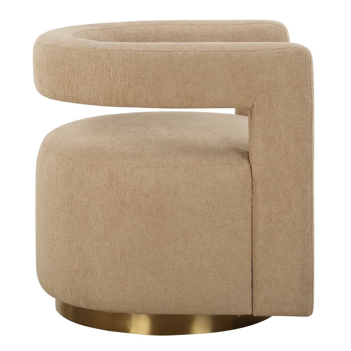 Grounded Swivel Chair - comfortable seating for dining and office spaces | Image 5 | InSTYLE Home & Rugs