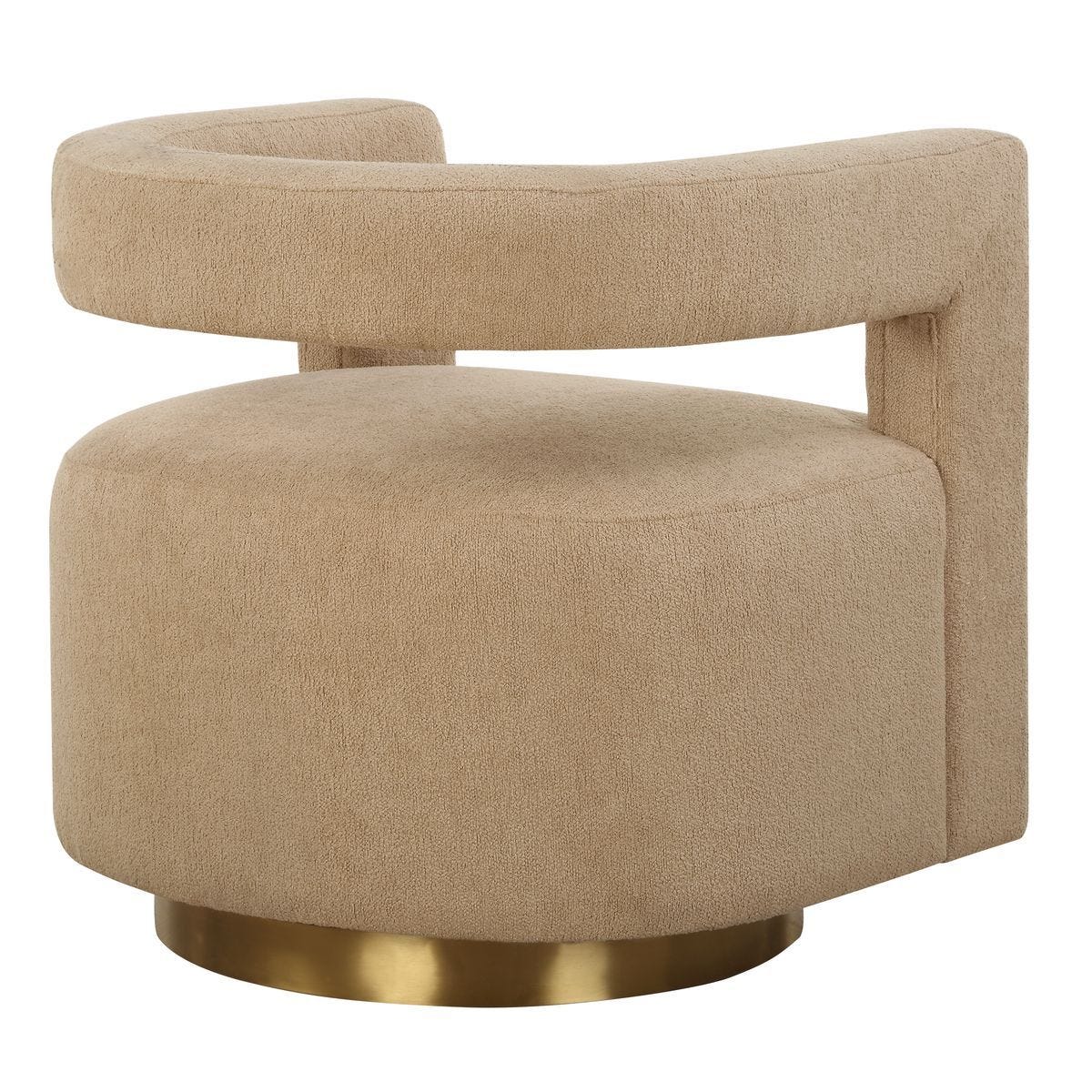 Grounded Swivel Chair - comfortable seating for dining and office spaces | Image 6 | InSTYLE Home & Rugs