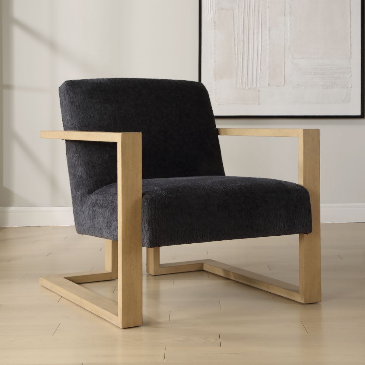 Suspend Accent Chair - modern accent chair with comfortable cushioning and sleek design | Image 3 | InSTYLE Home & Rugs