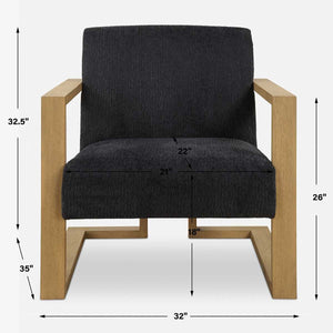 Suspend Accent Chair - modern accent chair with comfortable cushioning and sleek design | Image 8 | InSTYLE Home & Rugs