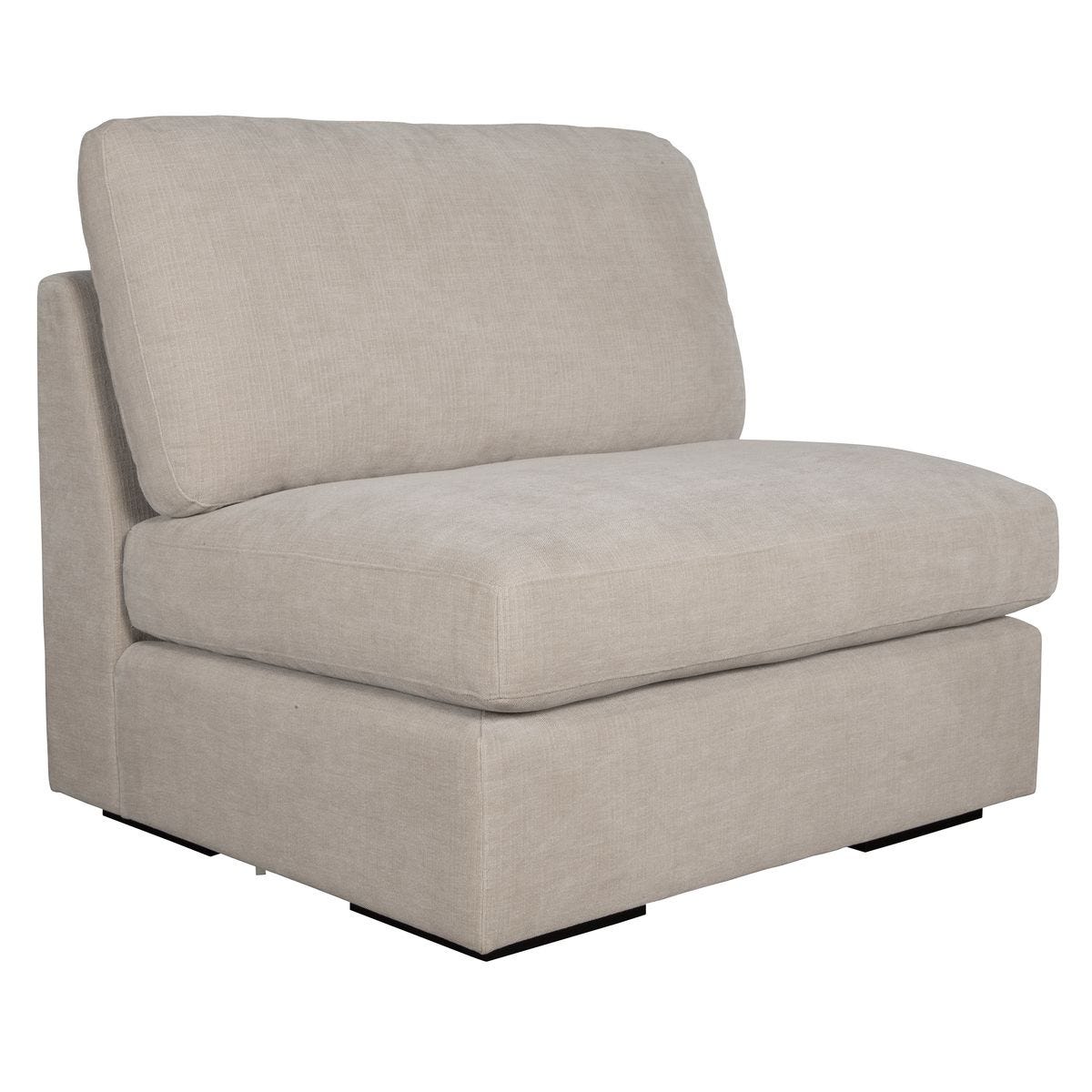 Refuge Sofa, Armless, Sand 23852-A - comfortable sofa for modern living | Image 3 | InSTYLE Home & Rugs