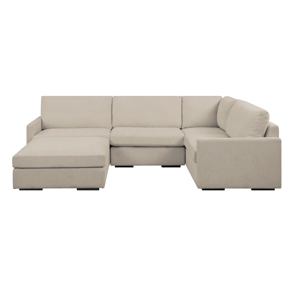 Refuge Sofa, Corner, Sand 23852-C - stylish seating for your home | Image 6 | InSTYLE Home & Rugs