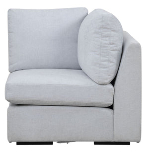 Refuge Sofa, Corner, Cloud Blue 23853-C - comfortable sofa for modern living | Image 3 | InSTYLE Home & Rugs
