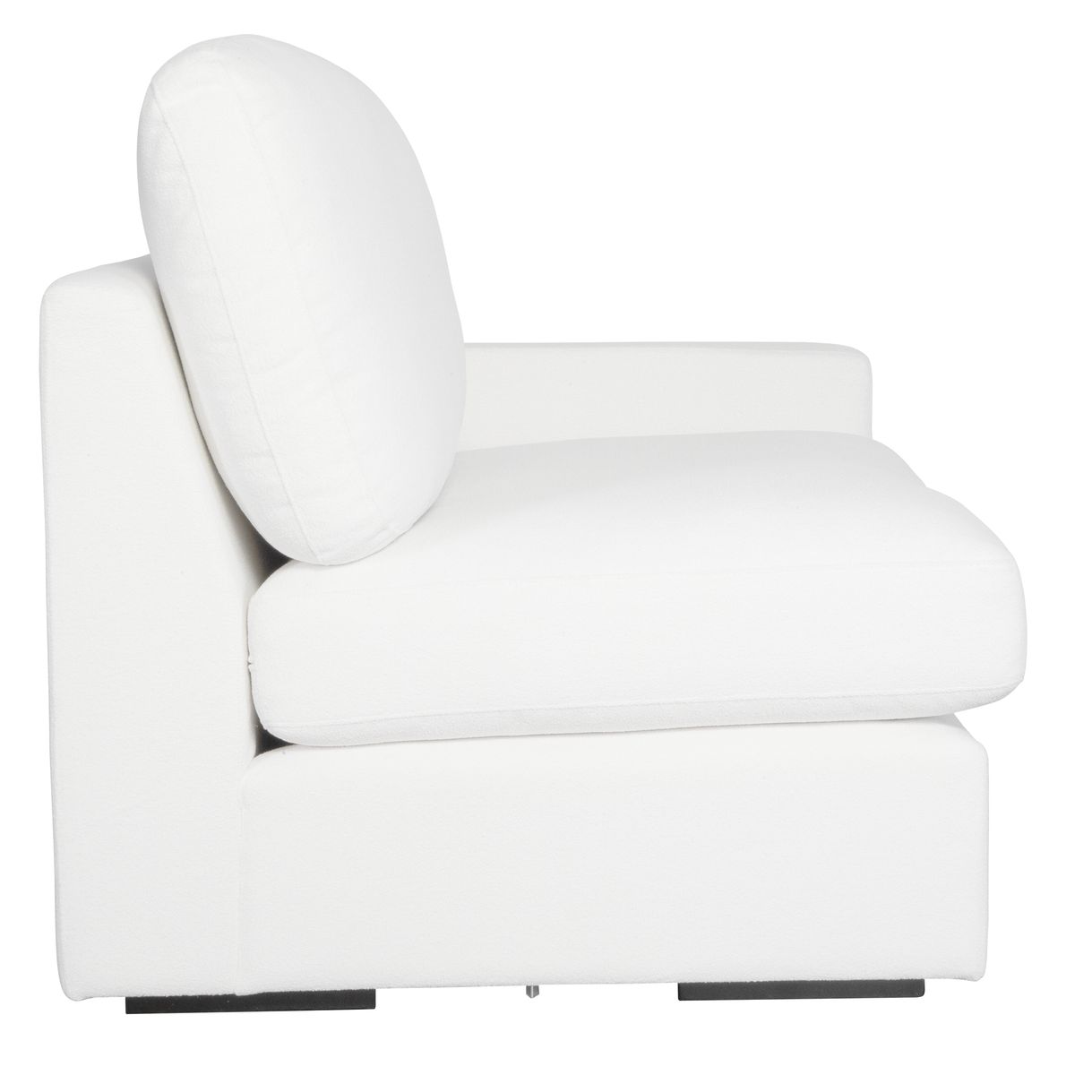 Refuge Sofa, Right Arm Facing, Arctic White 23854-R - stylish seating for your home | Image 4 | InSTYLE Home & Rugs