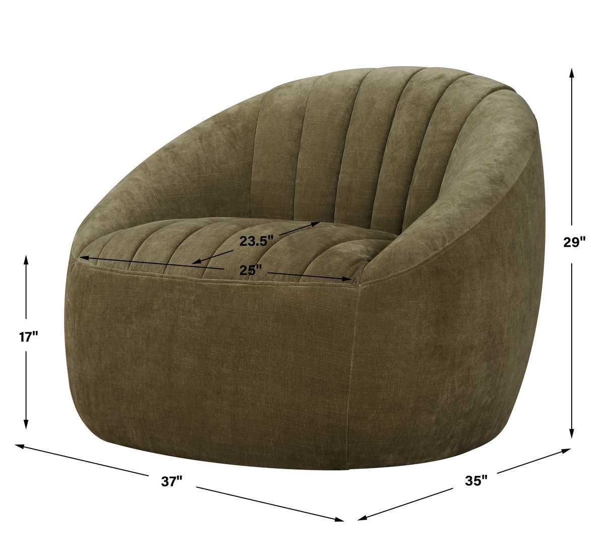 Narrows Swivel Chair - variety of styles from classic to contemporary | Image 9 | InSTYLE Home & Rugs