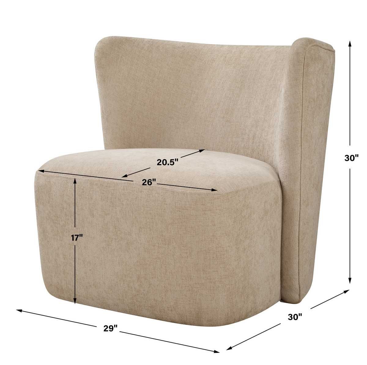 Outlook Swivel Chair - comfortable seating for dining and office spaces | Image 9 | InSTYLE Home & Rugs