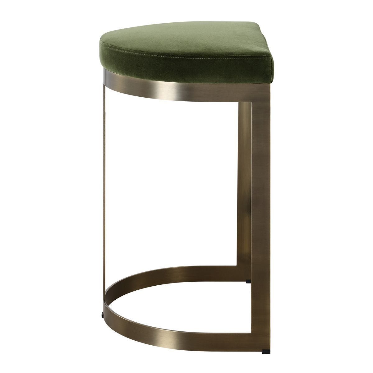 Ivanna Counter Stool, Brass - sleek stools for kitchen bars | Image 5 | InSTYLE Home & Rugs