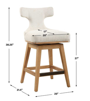 Klismos Counter Stool - sleek stools for kitchen bars | Image 8 | InSTYLE Home & Rugs