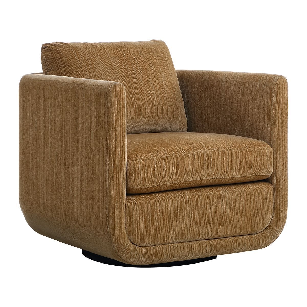 Abound Swivel Chair, Ginger - variety of styles from classic to contemporary | Image 4 | InSTYLE Home & Rugs