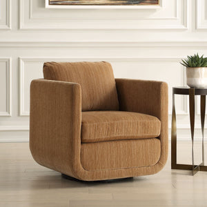 Abound Swivel Chair, Ginger - variety of styles from classic to contemporary | Image 3 | InSTYLE Home & Rugs