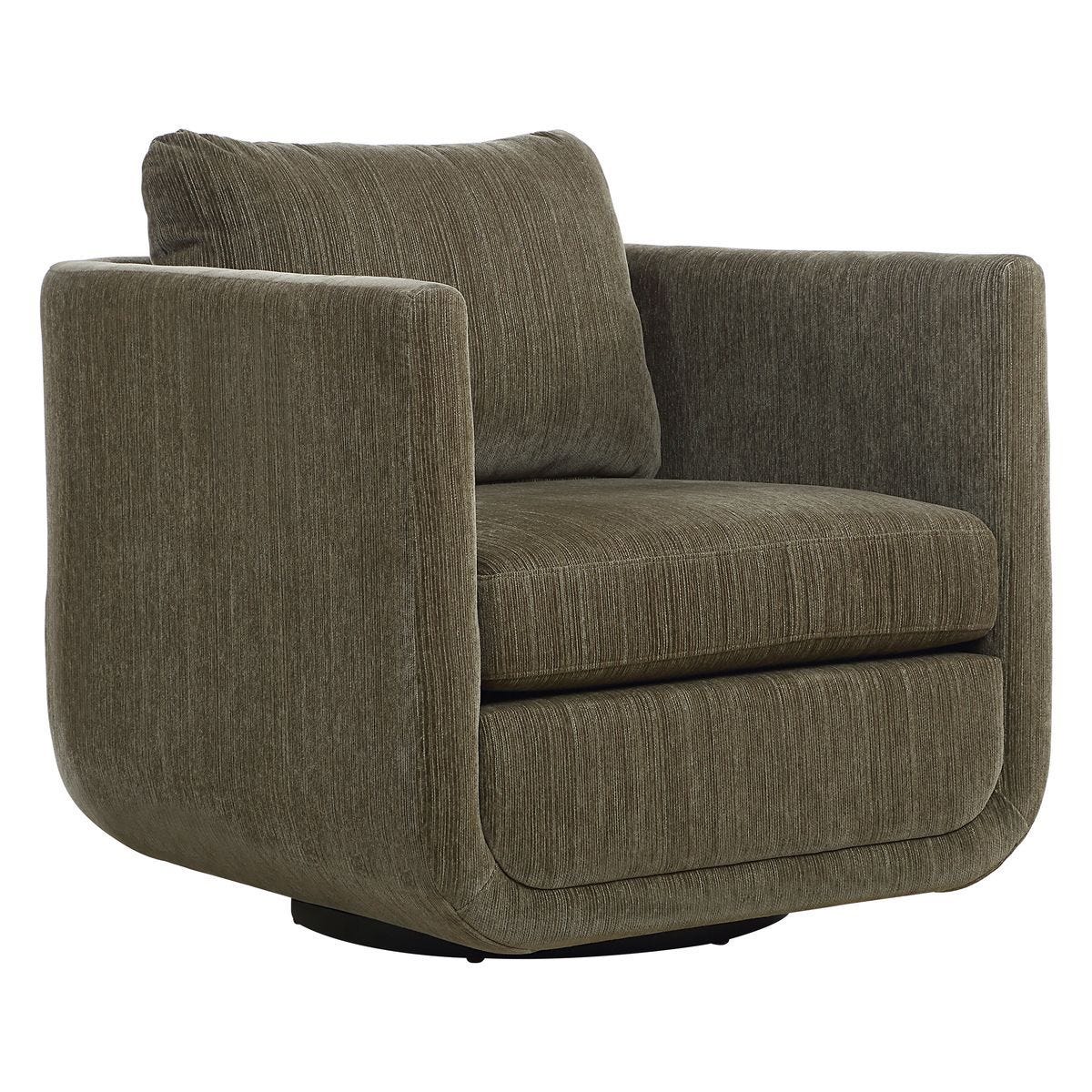 Abound Swivel Chair, Herb - comfortable seating for dining and office spaces | Image 4 | InSTYLE Home & Rugs