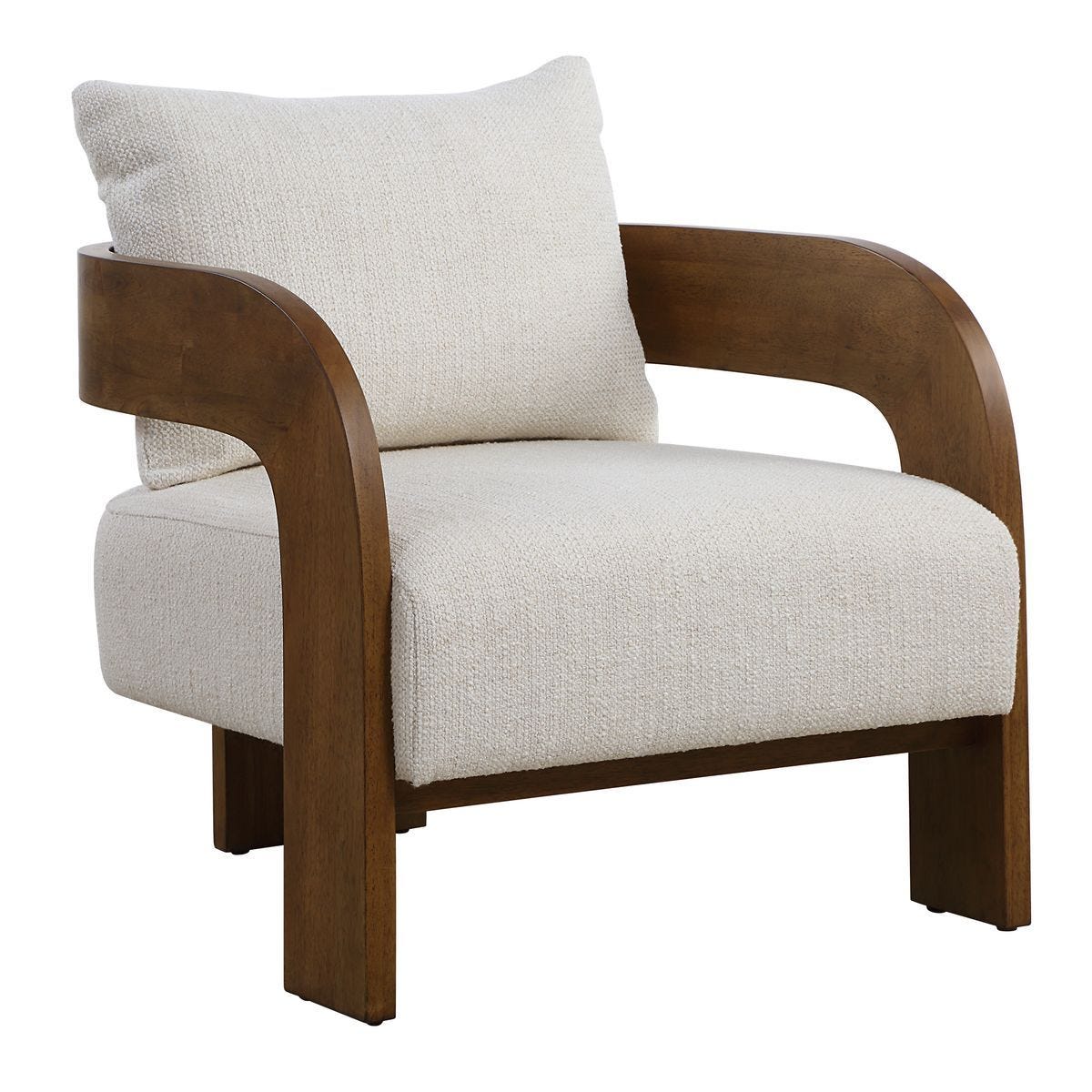 Rowan Accent Chair - modern accent chair with comfortable cushioning and sleek design | Image 4 | InSTYLE Home & Rugs